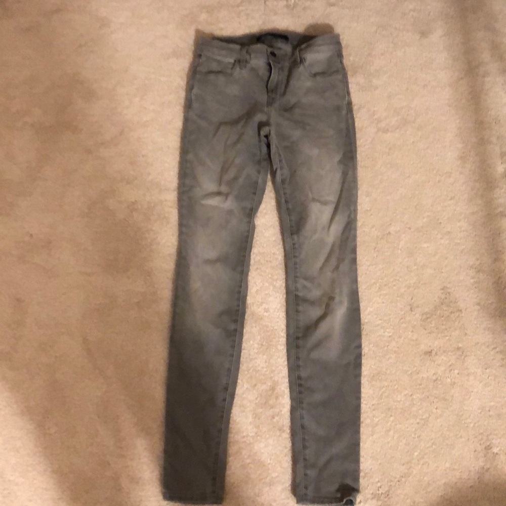 Gray JBrand skinny jean- never worn